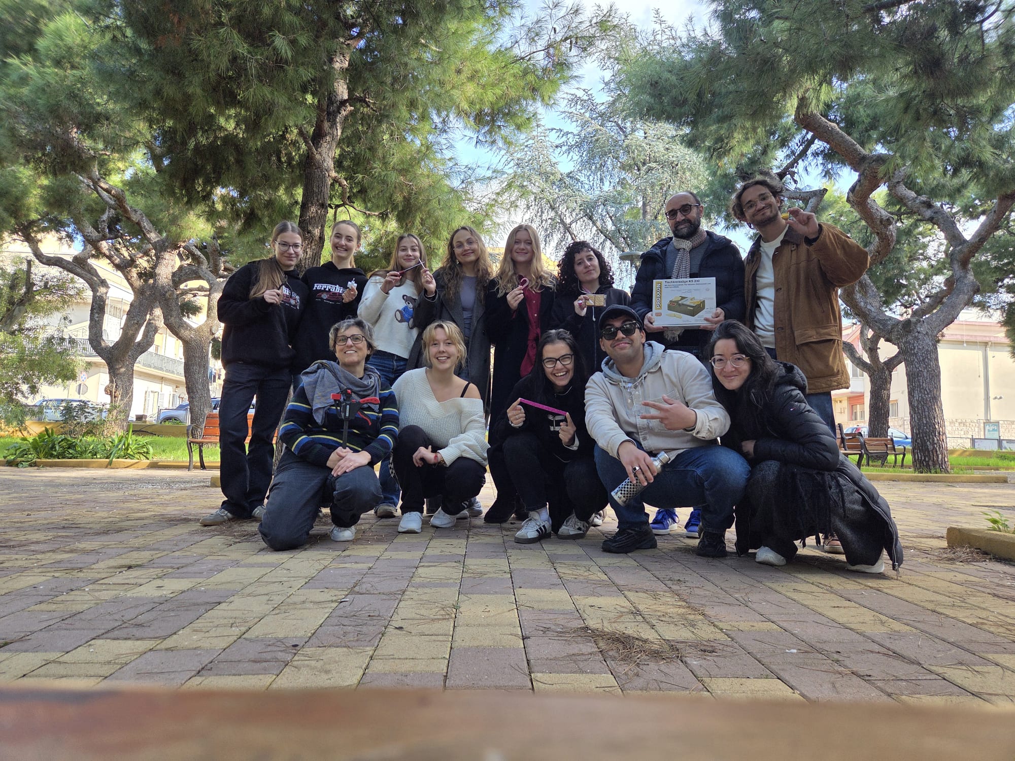 Volontari europei e locali per ESC di gruppo